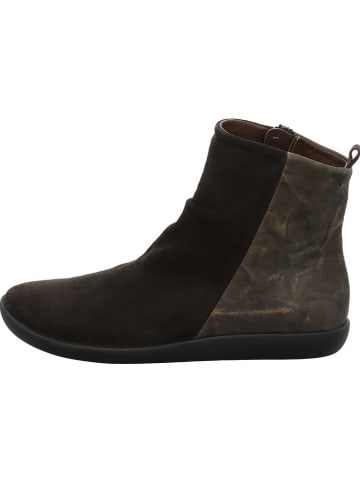 Think! Leder-Boots in Braun