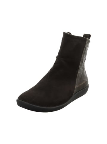 Think! Leder-Boots in Braun