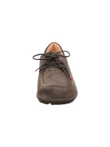 Think! Leren veterschoenen bruin