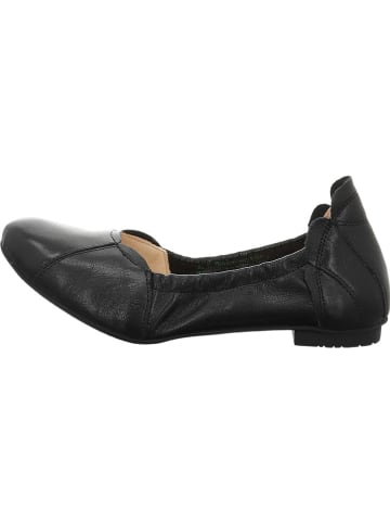 Think! Leder-Ballerinas in Schwarz