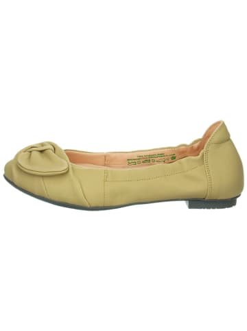 Think! Leder-Ballerinas "Balla" in Gelb