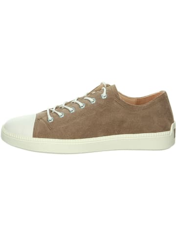 Think! Leder-Sneakers in Hellbraun
