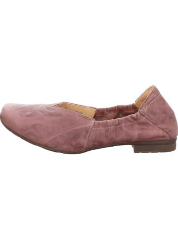 Think! Leder-Ballerinas in Lila