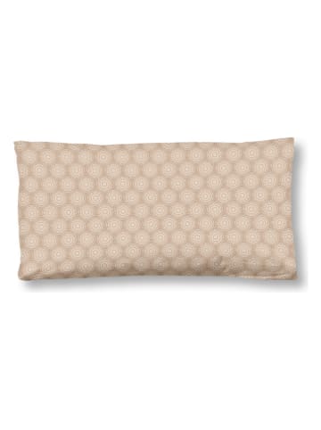 Hip Satin-Kissenbezug "Espen" in Beige