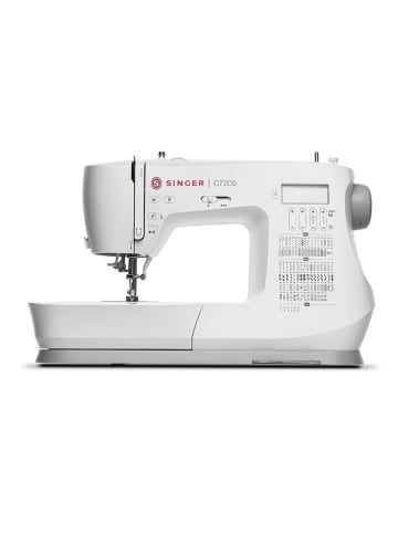 Singer Nähmaschine "C 7205" in Weiß