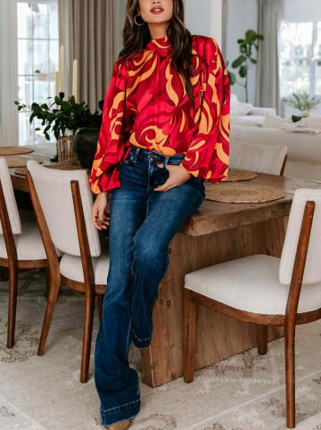 LA Angels Blouse rood/geel