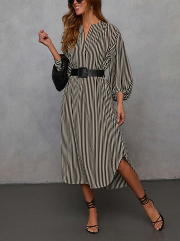 LA Angels Kleid in Schwarz/ Beige