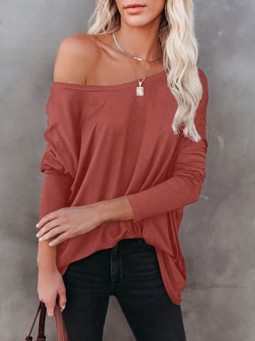 LA Angels Bluse in Hellbraun