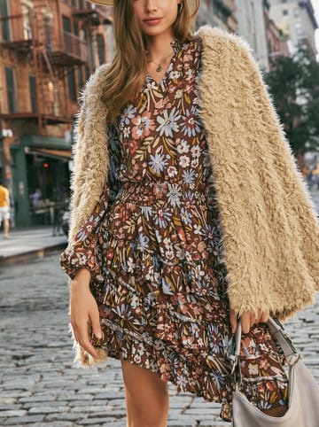 LA Angels Sukienka w kolorze jasnobrązowym