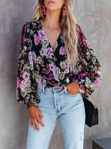 LA Angels Blouse zwart/roze