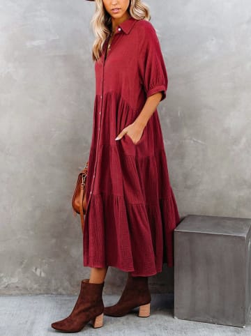 LA Angels Sukienka w kolorze czerwonym