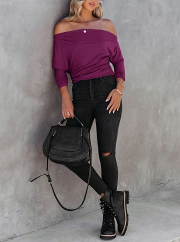 LA Angels Longsleeve in Lila in Lila