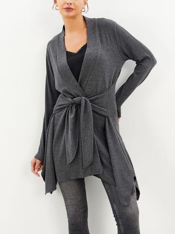 LA Angels Cardigan in Anthrazit