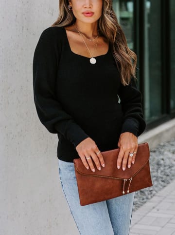 LA Angels Bluse in Schwarz in Schwarz