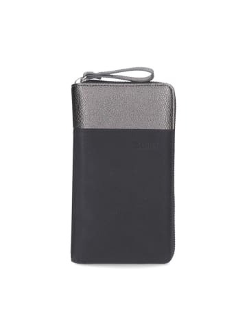 Zwei Geldbörse in Schwarz/ Silber - (B)11 x (H)20 x (T)3 cm