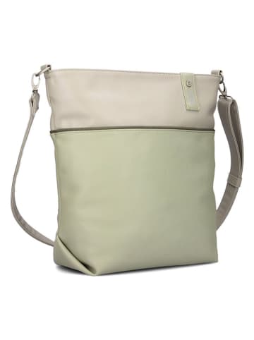 Zwei Umhängetasche in Grün - (B)33 x (H)32 x (T)13 cm