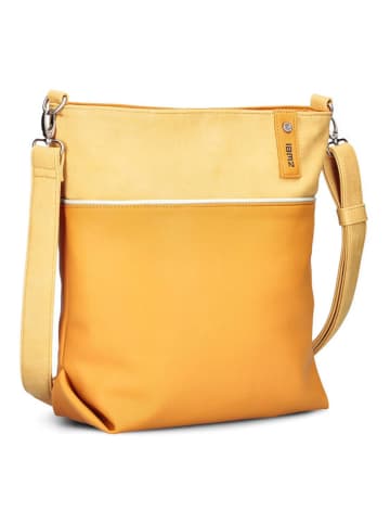 Zwei Umhängetasche ''Jana J12'' in Gelb - (B)33 x (H)32 x (T)13 cm