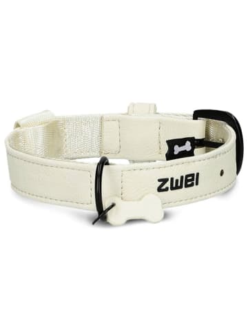 Zwei Halsband in Creme - (L)38 cm