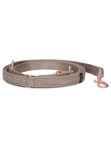 Zwei Leine in Taupe - (L)200 cm