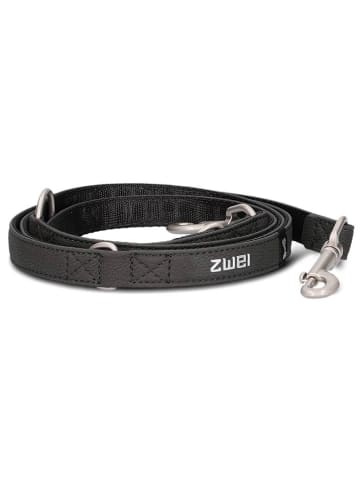 Zwei Leine in Anthrazit - (L)200 cm