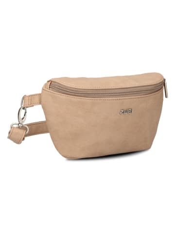 Zwei Brustbeutel in Beige - (B)25 x (H)12 x (T)7 cm