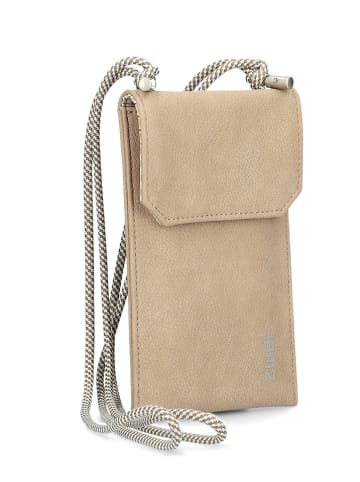 Zwei Handytasche "MP10" in Beige - (B)11 x (H)18 x (T)1 cm
