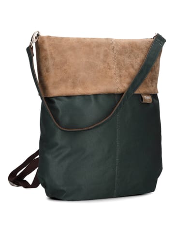 Zwei Schultertasche in Schwarz/ Hellbraun - (B)33 x (H)34 x (T)14 cm