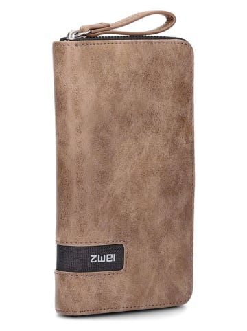 Zwei Geldbörse in Hellbraun - (B)11 x (H)19 x (T)3 cm