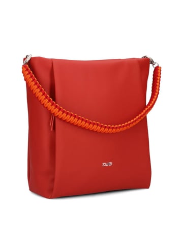 Zwei Schultertasche in Rot - (B)31 x (H)30 x (T)12 cm
