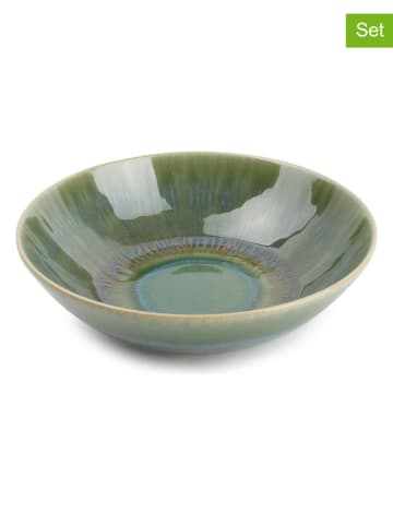 Salt and Pepper 4er-Set: Schalen "Luce" in Grün - (H)5 x Ø 17 cm
