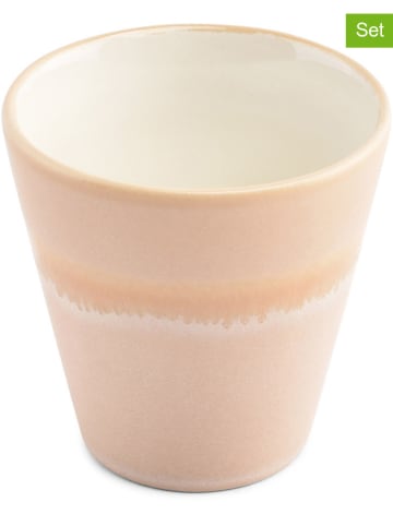 Salt and Pepper 4er-Set: Becher ''Flow'' in Rosa - 180 ml