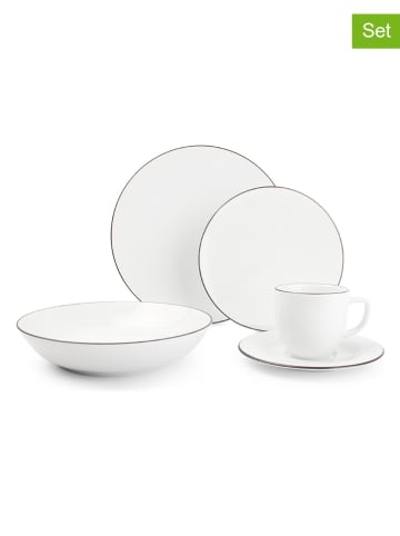 Salt and Pepper 20-częściowy zestaw "Puro 2" w kolorze białym
