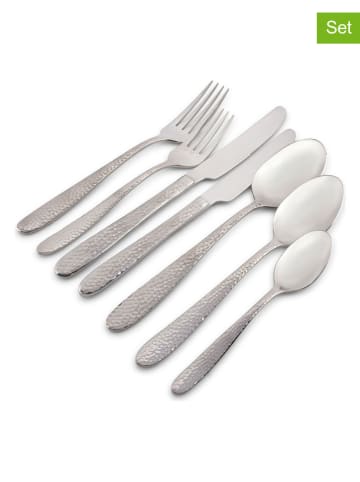 Salt and Pepper 42tlg. Besteckset "Nido" in Silber