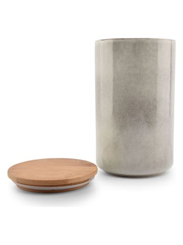 Salt and Pepper Pojemnik "Bake" w kolorze szaro-jasnobrązowym - wys. 21 x Ø 12,5 cm