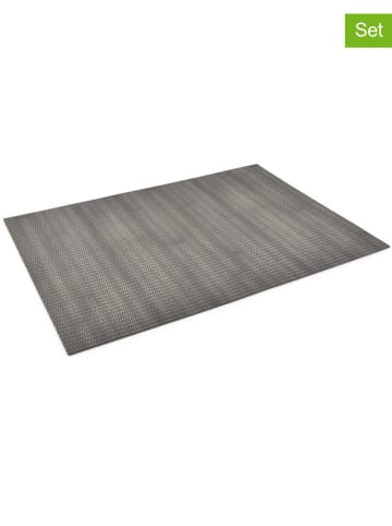 Salt and Pepper 6er-Set: Tischsets ''Tabletop'' in Grau - (L)43 x (B)30 cm
