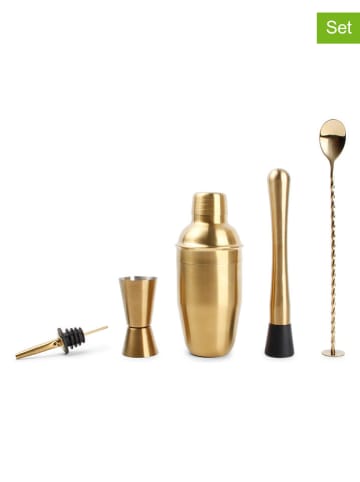 Salt and Pepper 7tlg. Coctail-Set in Gold
