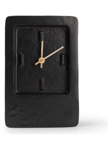 Salt and Pepper Tischuhr "Zone" in Schwarz - (B)14 x (H)22 cm