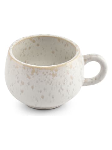 Salt and Pepper  Filiżanki (4 szt.) "Curvy" w kolorze biało-beżowym - 80 ml