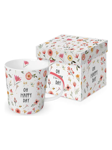 ppd Jumbotasse "Oh Happy Day" in Bunt - 350 ml