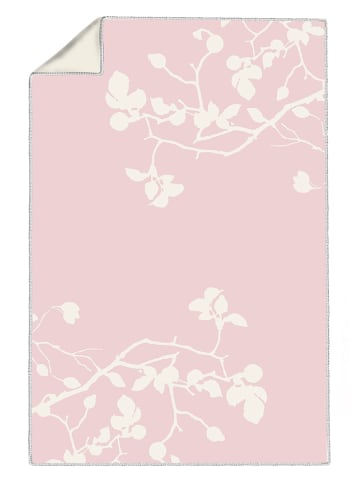 ppd Kuscheldecke "Pure Branch" in Rosa - (L)220 x (B)150 cm