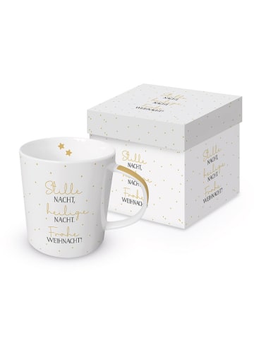 ppd Jumbotasse "Stille Nacht" in Weiß - 350 ml