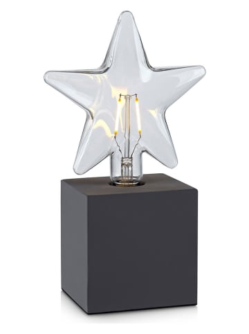 Marksljöd Tafellamp "Billsta" grijs - (B)14 x (H)23 cm