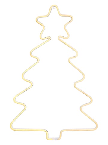 Marksljöd LED-Wanddekoration "Montana" in Gelb - (B)46 x (H)73 cm