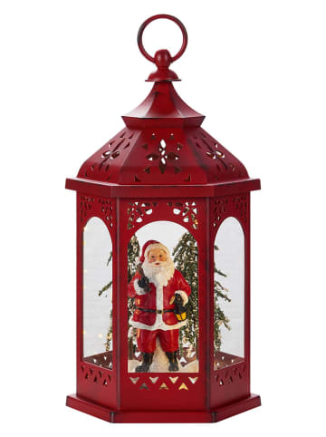 Marksljöd LED-Laterne "Rolf" in Rot - (H)33 cm