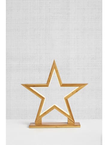 Marksljöd Decoledobject "Bobo" lichtbruin - (B)32 x (H)33 cm