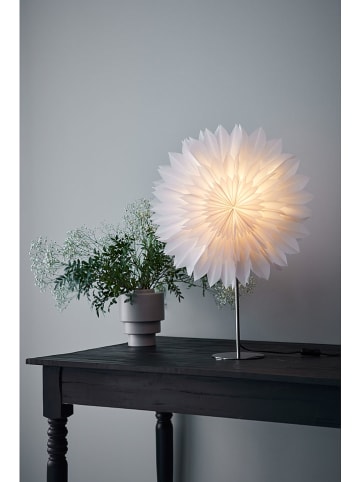Marksljöd Tischleuchte "Solina" in Weiß/ Silber - (B)48 x (H)75 x (T)16 cm