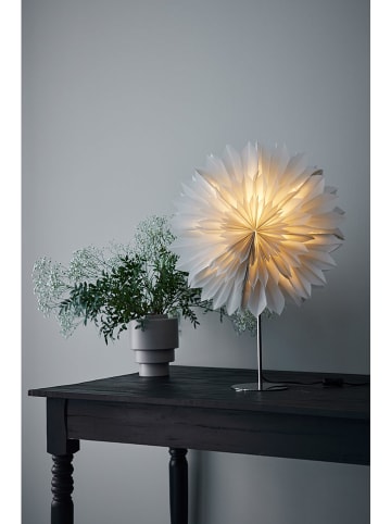 Marksljöd Tafellamp "Solina" lichtgrijs/zilverkleurig - (B)48 x (H)75 x (D)16 cm