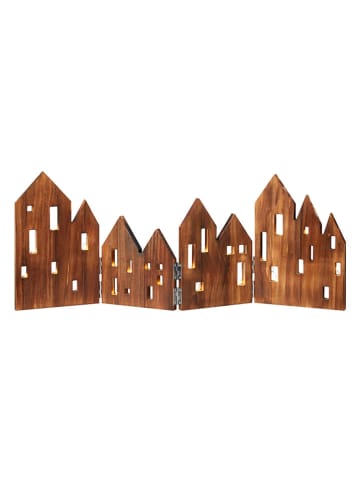 Marksljöd Decoledobject "View" bruin - (B)71,5 x (H)28 cm