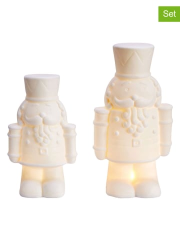 Marksljöd 2-delige set: decoledobjecten "Finn" wit