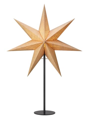 Marksljöd Tischleuchte "Tara" in Beige/ Schwarz - (B)45 x (H)45 x (T)15 cm